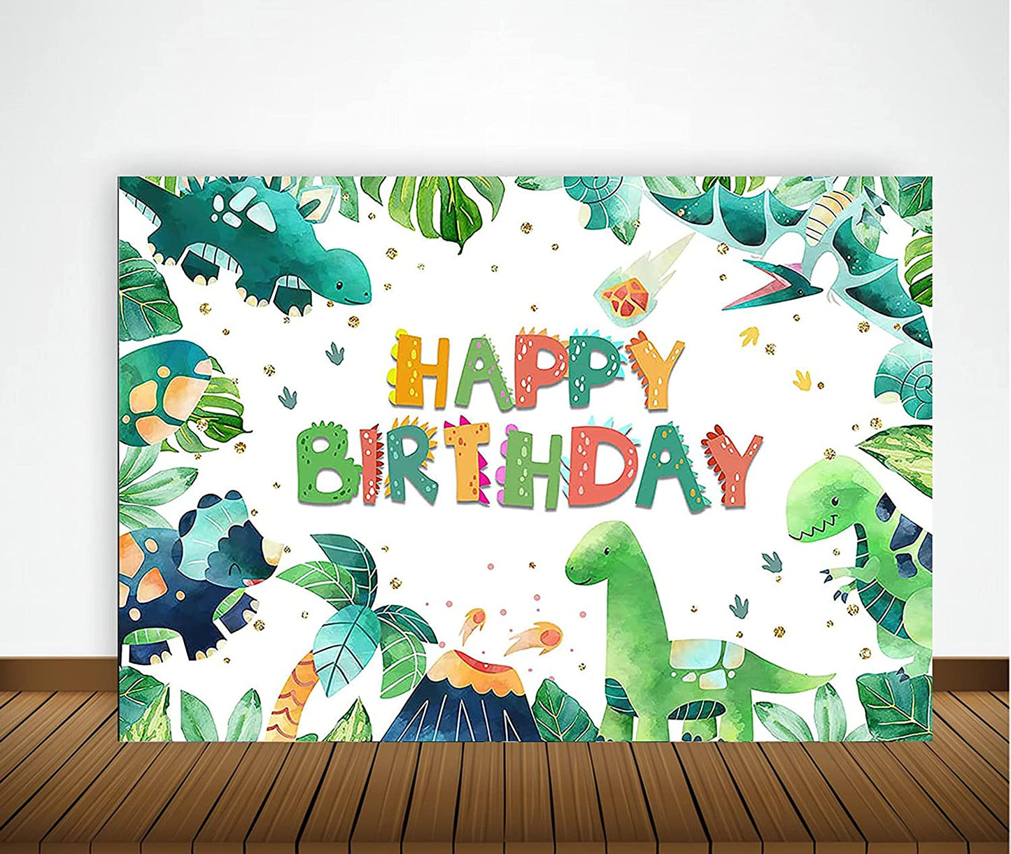 Dinosaur Theme Party Backdrop