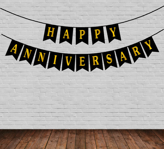 Anniversary Party Banner for Decoration