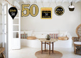 50th Birthday Party Theme Hanging Set for Decoration 