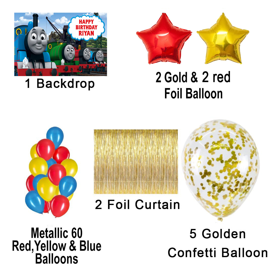 Thomas & Friends Theme Birthday Party Decorations Complete Set