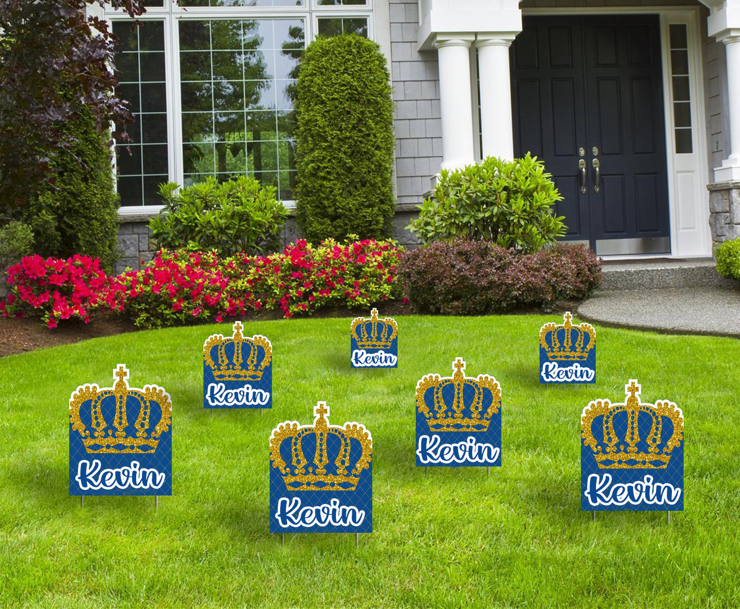 Prince Birthday Party Welcome Board