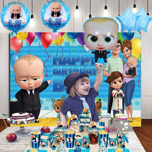 Boss Baby Birthday Party Backdrop