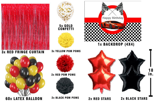 Cars Birthday Complete Party Set