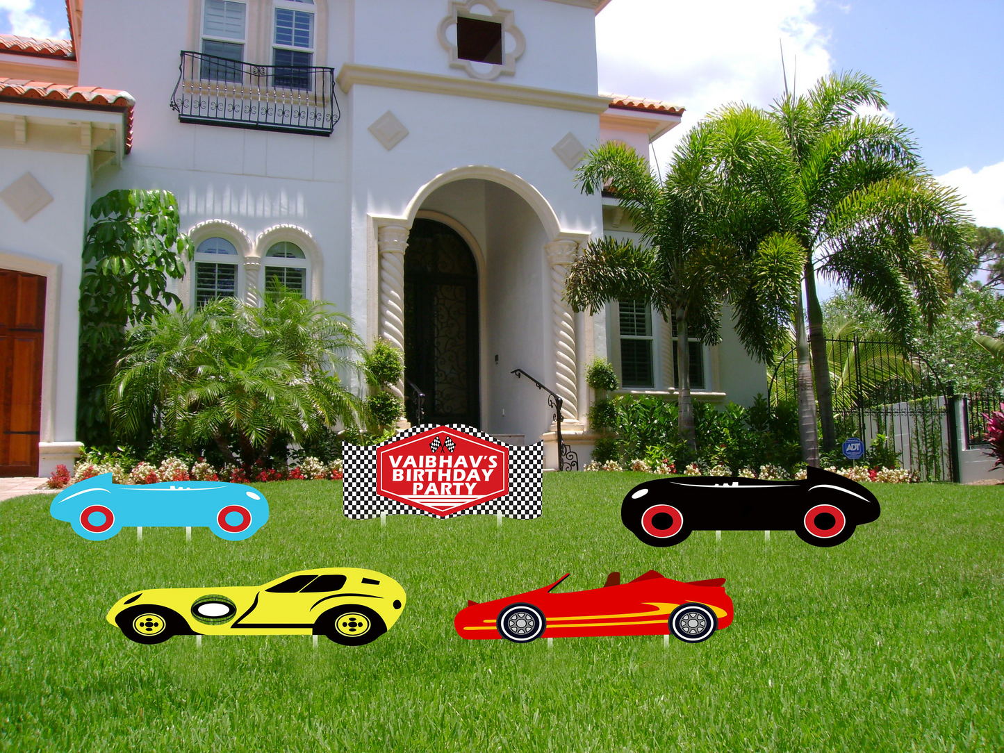 Cars Birthday Party Cutouts