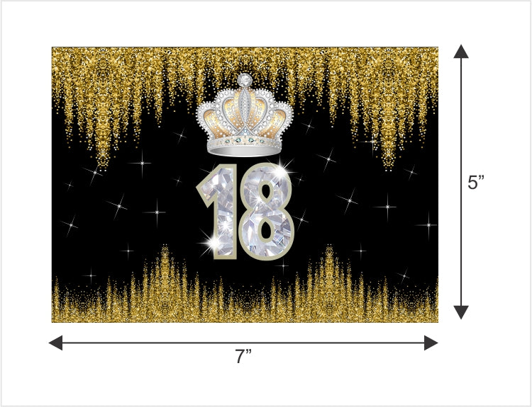 18th Birthday Party Backdrop