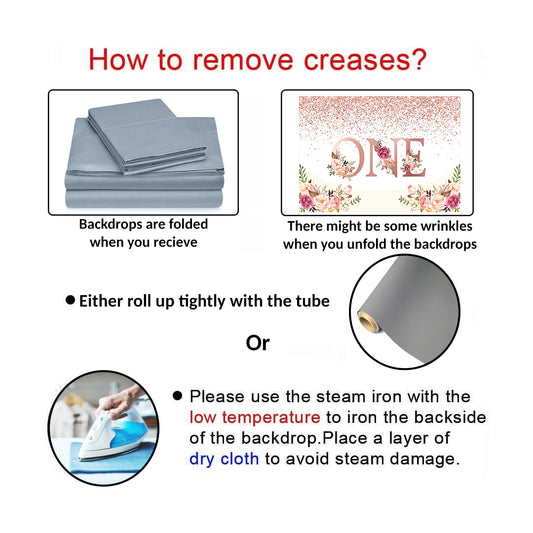 One is Fun First Birthday Party Backdrop For Girls