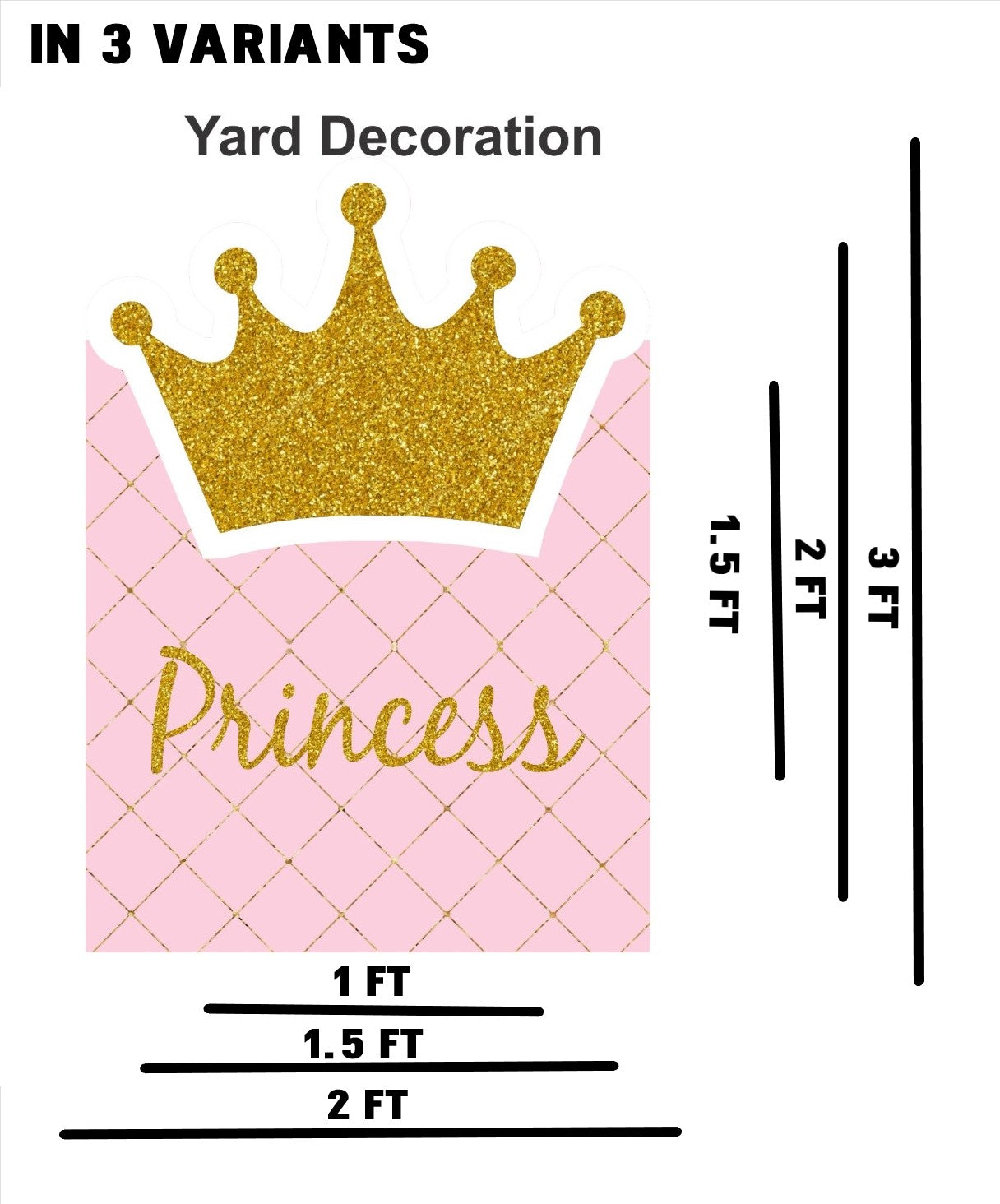 Princess Birthday Party Welcome Board