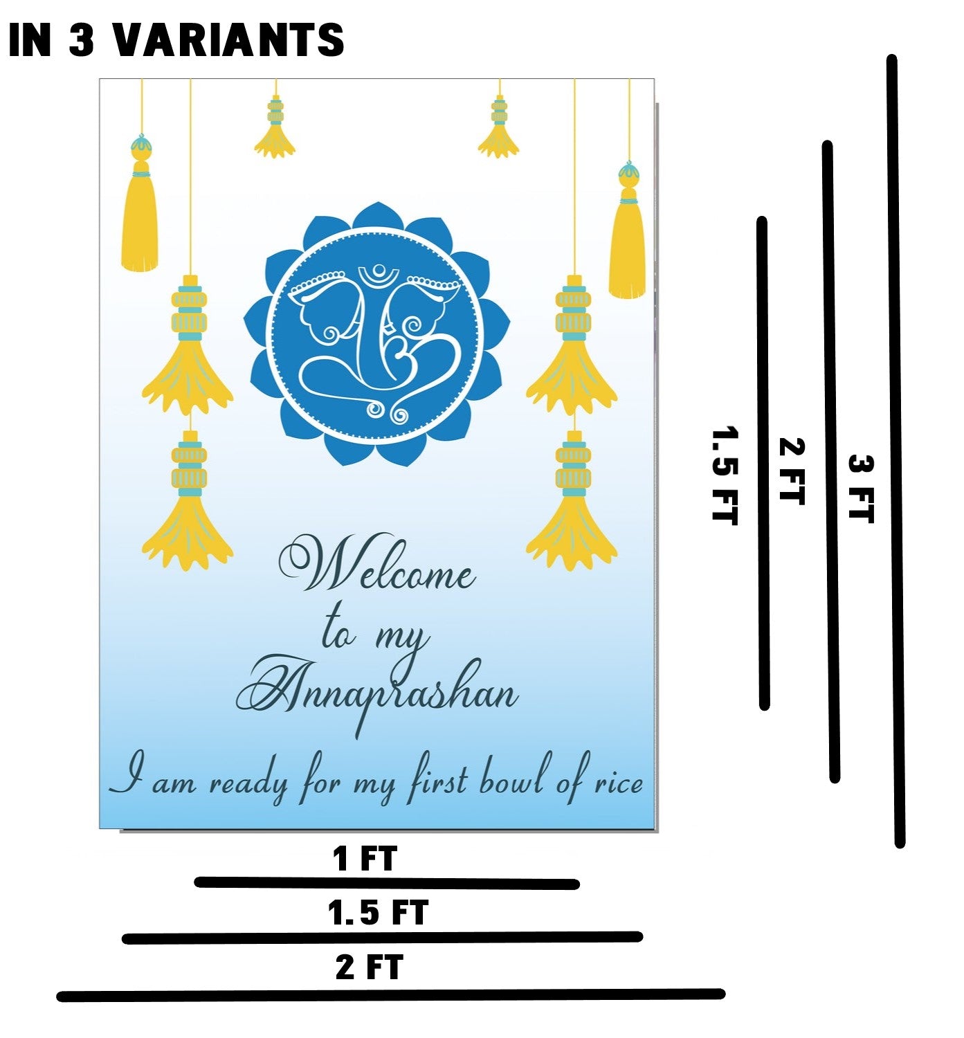 Annaprashan Welcome Sign Board Boys