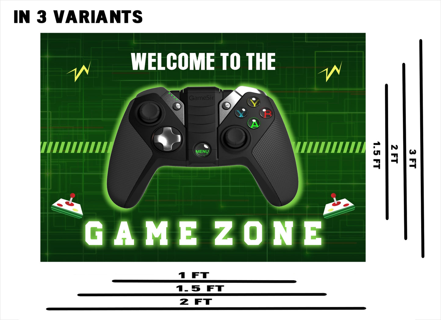 Gaming Birthday Party Welcome Board