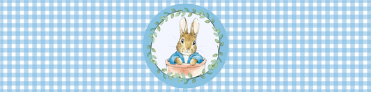 Some Bunny Is One Theme Water Bottle Labels