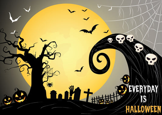 Halloween Party Decoration Backdrop