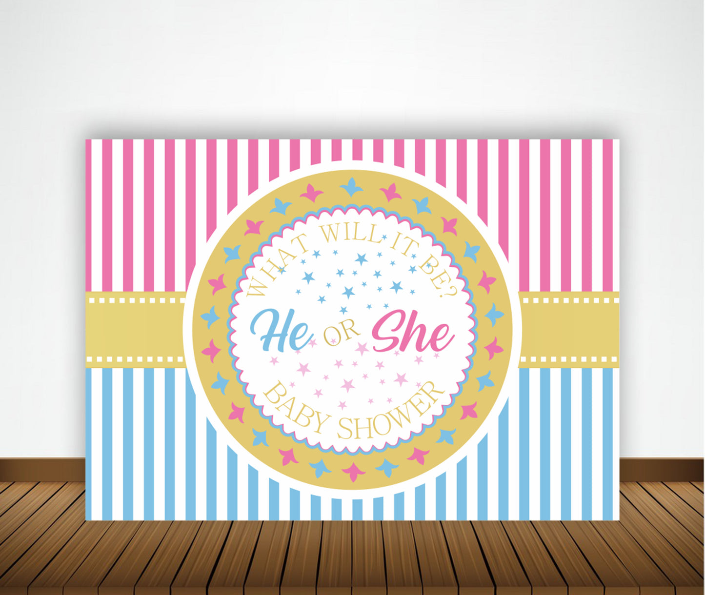 Baby Shower Party Backdrop