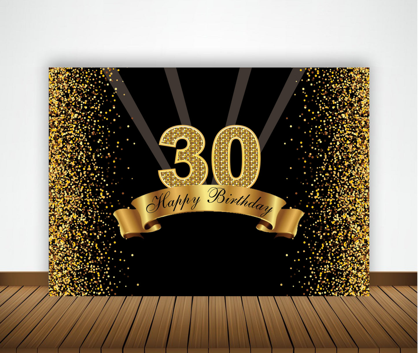 30th Birthday Party Backdrop