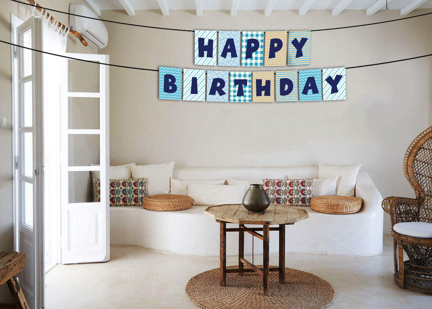 One Is Fun First Birthday Banner For Boys