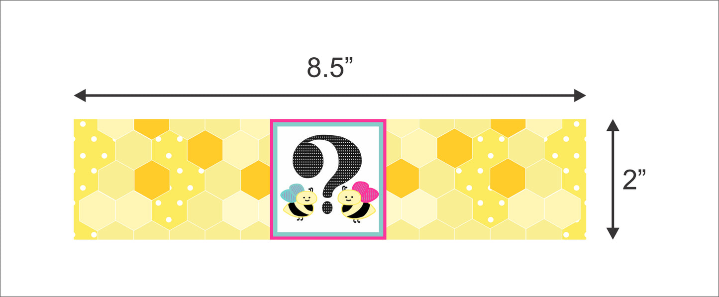 What It will BEE Water Bottle Labels