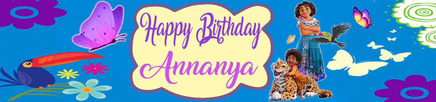 Encanto Theme Birthday Party Water Bottle Labels