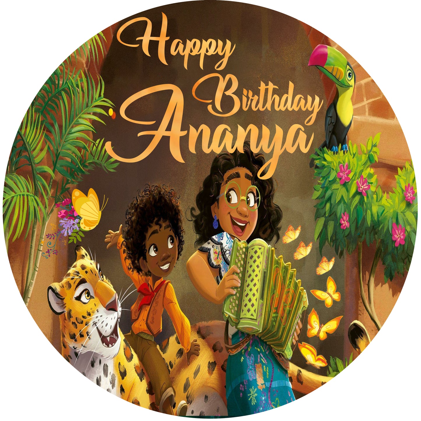 Encanto Theme Birthday Party Backdrop