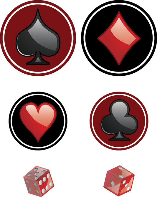 Casino/Card Party Table Confetti For Decorations