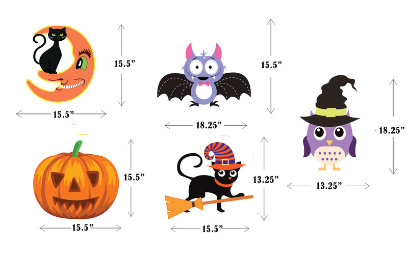 Halloween Party Decoration Cutouts