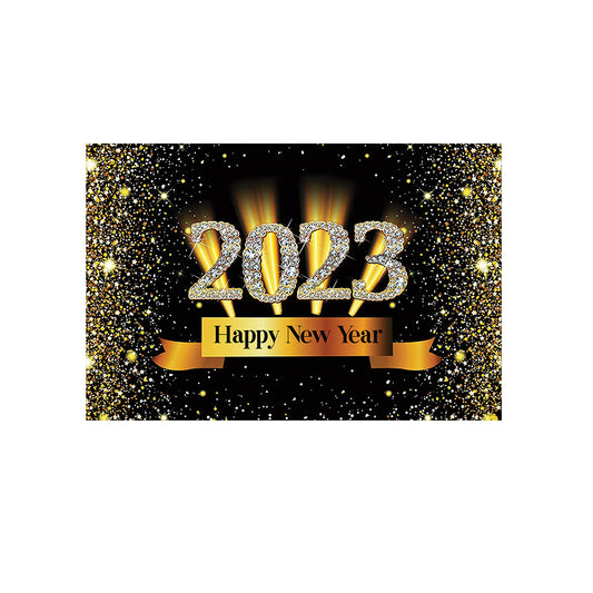 New Year Party Decorations Complete Set with Backdrop