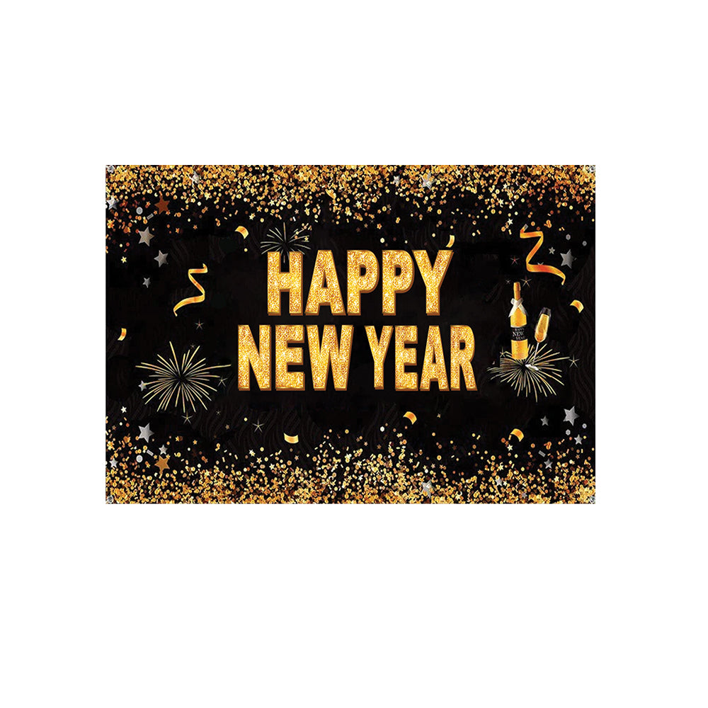 New Year Party Decorations Complete Set with Backdrop