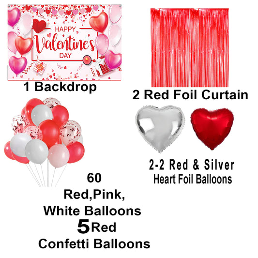 Valentine Party Decorations Complete Set