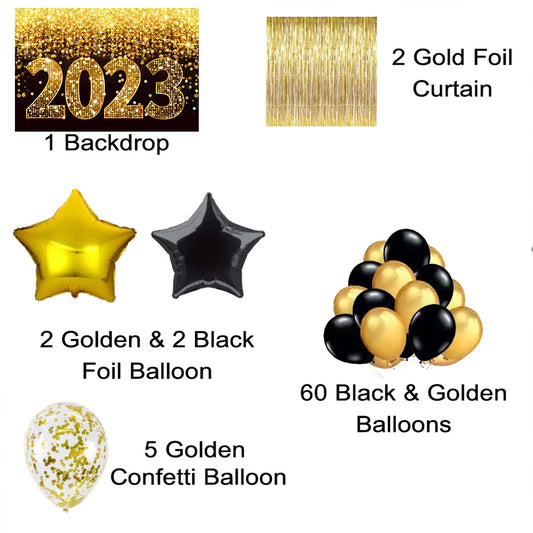 New Year Party Complete Set for Decorations