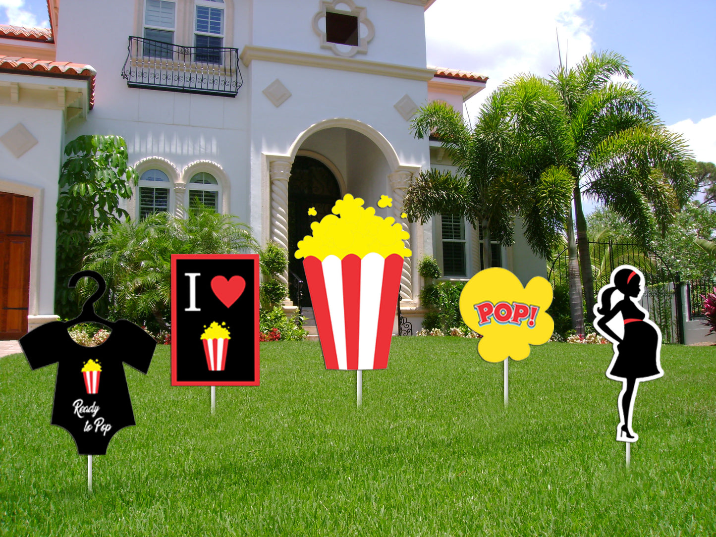 Ready to Pop Party Cutouts