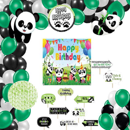 Panda Theme Party Complete Set for Decoration