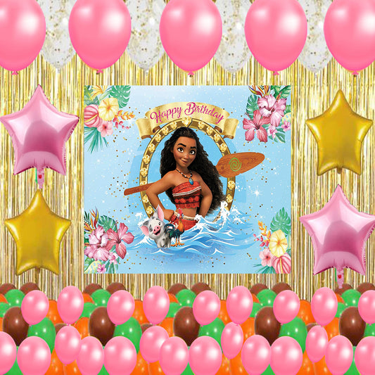 Moana Theme Birthday Party Decorations Complete Set