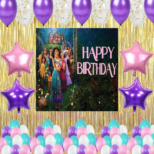 Encanto Theme Birthday Party Decorations Complete Set