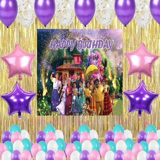 Encanto Theme Birthday Party Decorations Complete Set