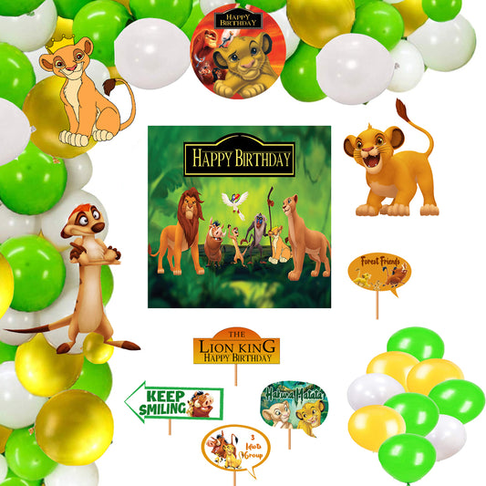 The Lion King Theme Party Complete Set for Decoration