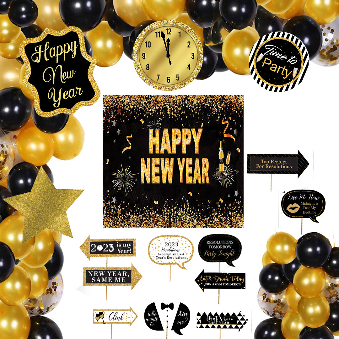 New Year Party Complete Set for Decoration