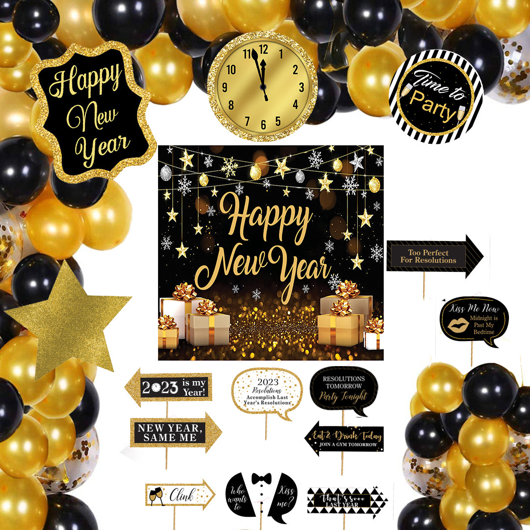 New Year Party Complete Set for Decoration