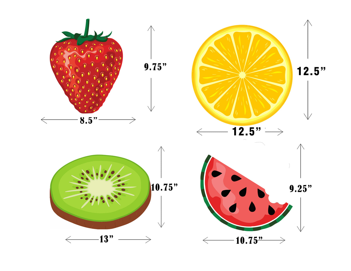 Twotti Fruity Theme Birthday Party Theme Hanging Set for Decoration