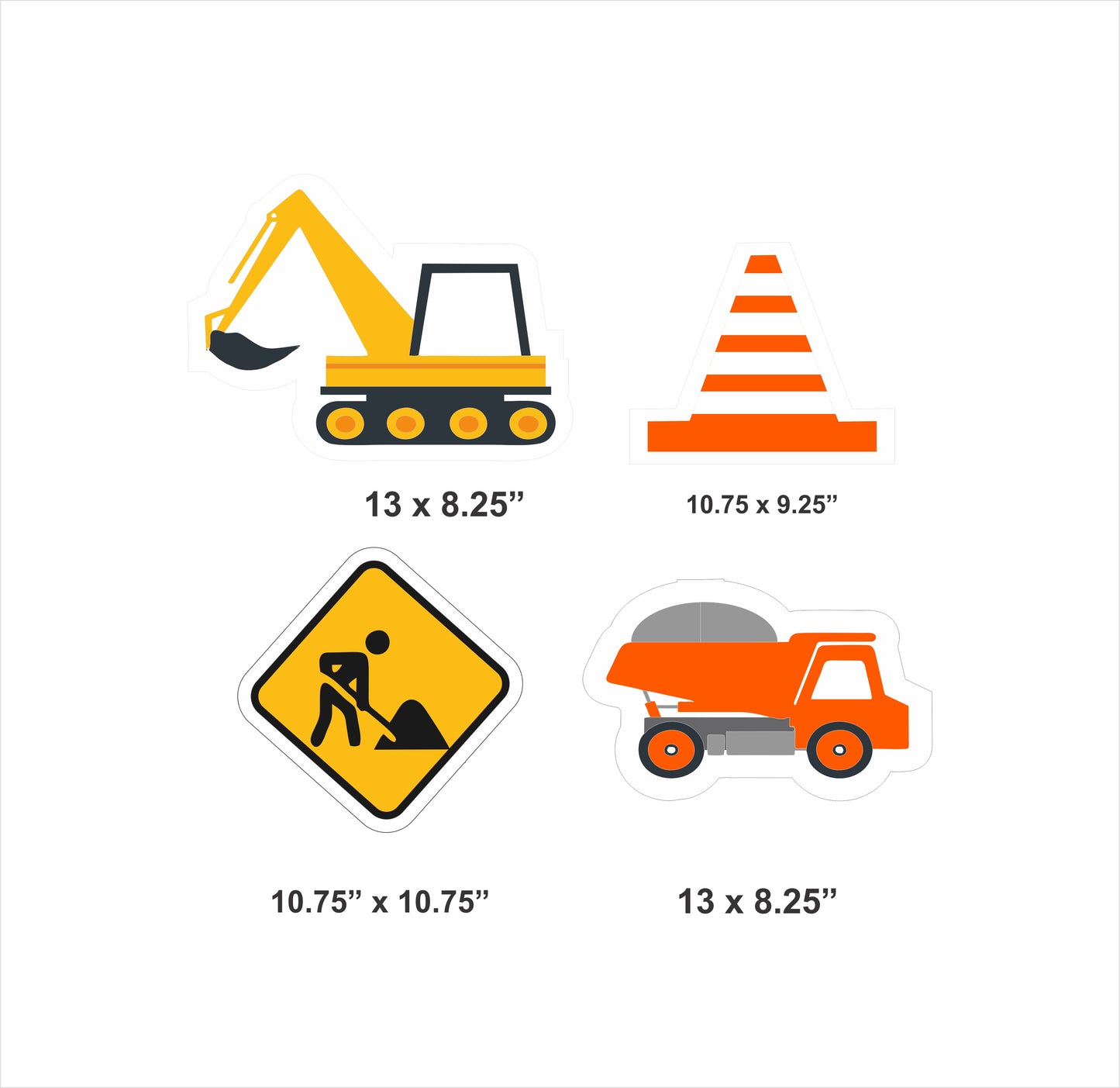 Construction Birthday Party Theme Hanging Set for Decoration