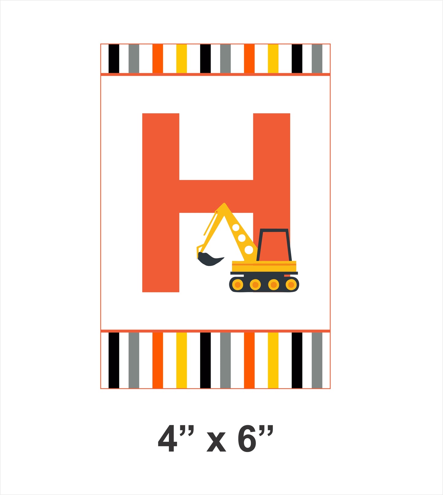 Construction Birthday Party Banner for Decoration