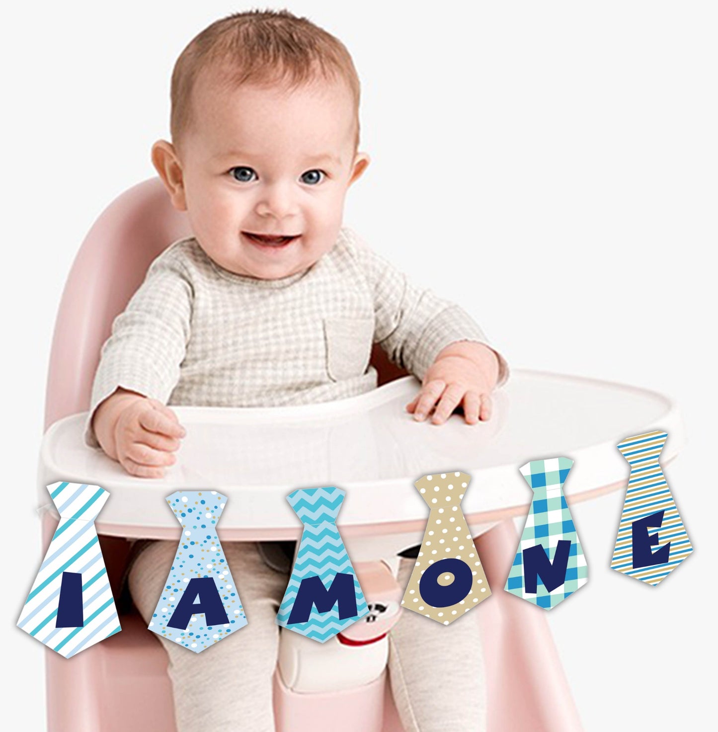 One is Fun Theme Birthday Party Banner for Decoration