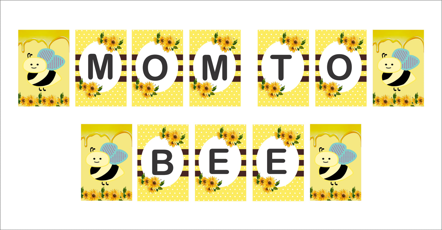 What It will BEE Party Banner for Decoration