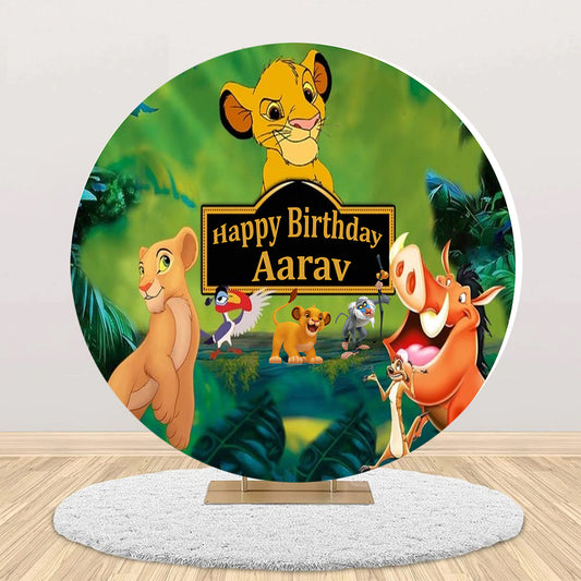 The Lion King Theme Birthday Party Backdrop