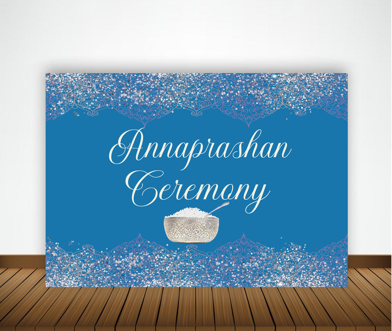 Annaprashan Ceremony Decoration Backdrop Banner For Kids