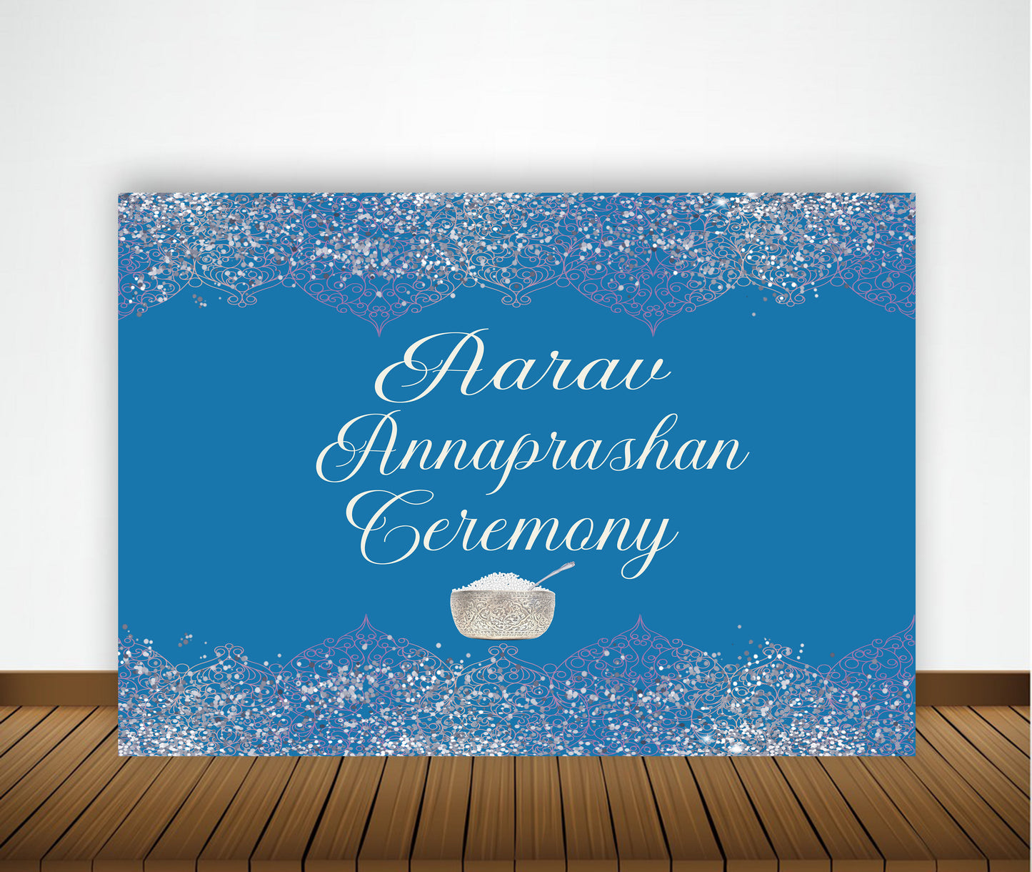 Annaprashan Ceremony Decoration Backdrop Banner For Kids