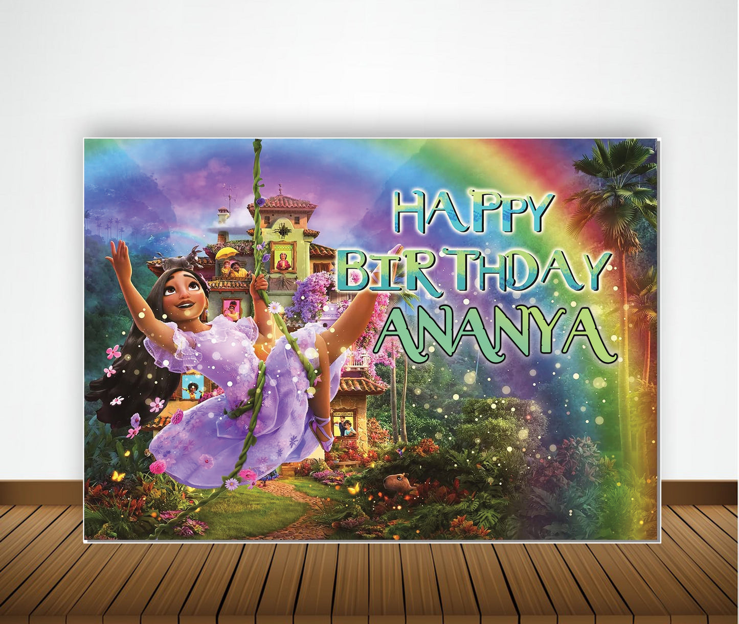 Encanto Theme Birthday Party Backdrop