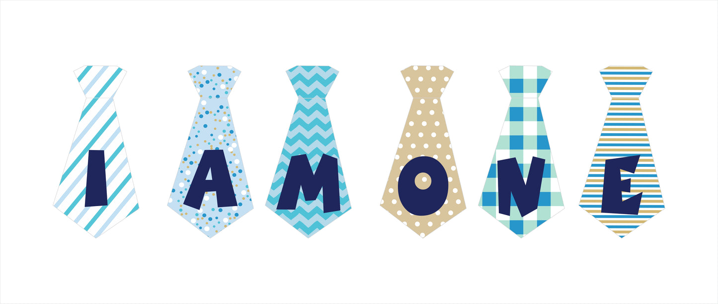 One is Fun Theme Birthday Party Banner for Decoration