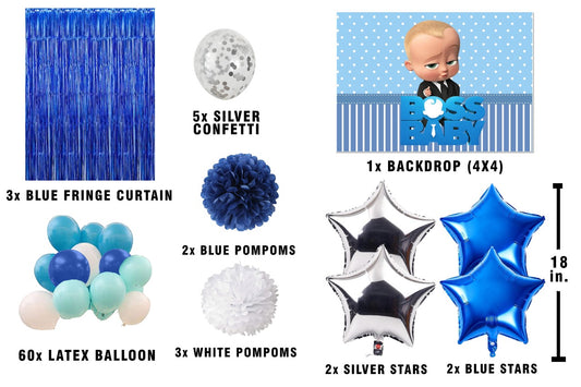 Boss Baby Theme Birthday Party Complete Set