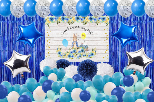 Half Birthday Complete Set for Boys Birthday Party