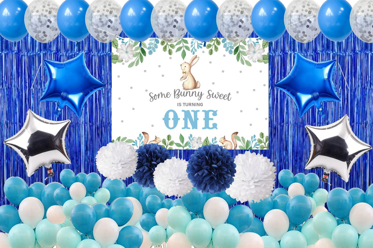 Some Bunny Is One First Birthday Party Decorations Complete Set