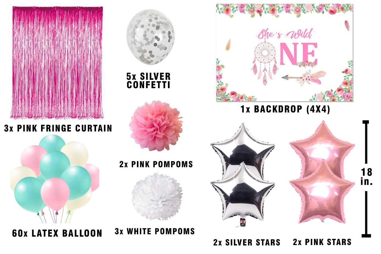 Wild One First Birthday Complete Party Set