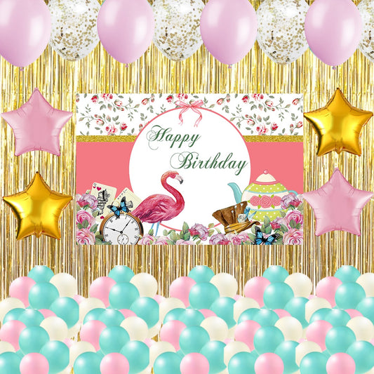 Alice Tea Party Theme Birthday Party Complete Party Set